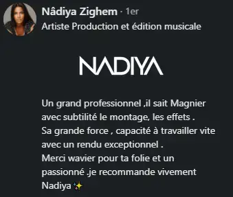 Recommandation NADIYA